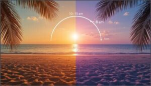 avoiding peak sunlight hours avoiding peak sunlight hours