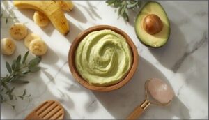banana avocado smoothie face mask banana avocado smoothie face mask