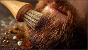 brushing and combing to reduce itch brushing and combing to reduce itch