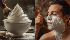 building lather in a bowl vs. face building lather in a bowl vs. face