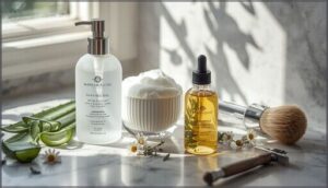 choosing shaving creams, gels, and oils