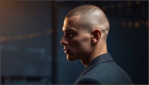 clean shaven/bald look clean shaven/bald look