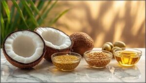 coconut, olive, and jojoba oil benefits coconut, olive, and jojoba oil benefits