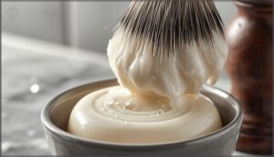 creating and applying a rich lather creating and applying a rich lather