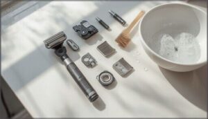 deep cleaning and disinfecting your electric razor