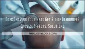 does shaving your head get rid of dandruff