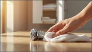 drying and reassembling