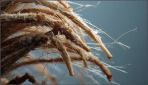 dryness and brittleness dryness and brittleness