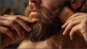 even distribution throughout your beard even distribution throughout your beard