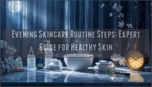 evening skincare routine steps