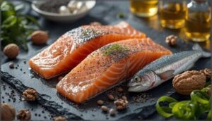 fatty fish and omega-3 sources