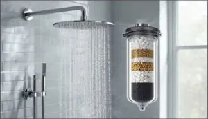 fixed filtered shower heads fixed filtered shower heads