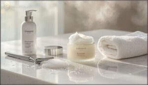 gentle cleansing and exfoliation