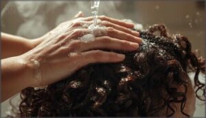 gentle massaging motions gentle massaging motions