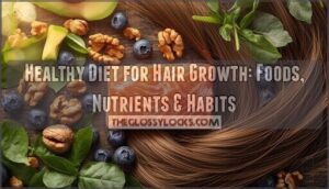 healthy diet hair growth