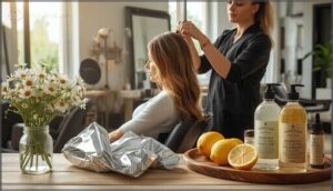 highlights, balayage, and natural lighteners highlights, balayage, and natural lighteners