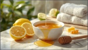 honey and lemon mask honey and lemon mask