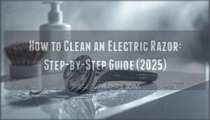 how to clean an electric razor