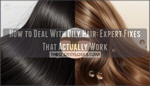 how to deal with oily hair how to deal with oily hair