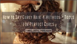 how to dry curly hair how to dry curly hair
