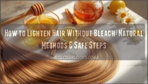how to lighten hair without bleach how to lighten hair without bleach