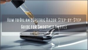 how to oil an electric razor