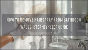 how to remove hairspray from bathroom walls how to remove hairspray from bathroom walls
