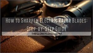 how to sharpen electric razor blades