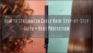 how to straighten curly hair how to straighten curly hair