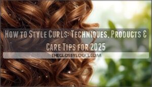 how to style curls how to style curls