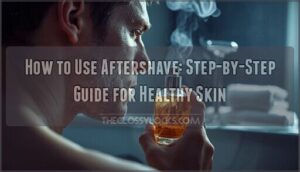 how to use aftershave