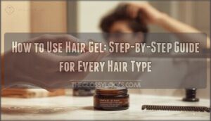how to use hair gel how to use hair gel