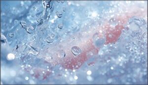 humectants: hyaluronic acid and glycerin