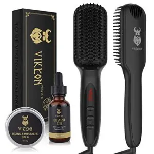 INVJOY Beard Straightener w/FREE Beard B083DWGT61