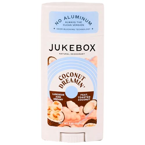 JUKEBOX Natural Deodorant for Women–Coconut