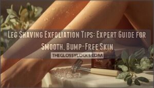leg shaving exfoliation tips