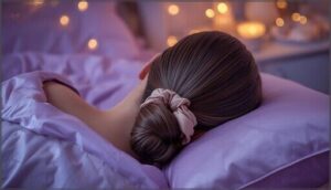 low buns for tangle-free sleep low buns for tangle-free sleep