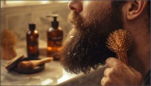 maintaining a healthy, dyed beard