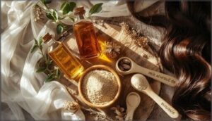 mixing with natural oils mixing with natural oils