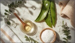 natural treatments (coconut oil, aloe vera, baking soda) natural treatments (coconut oil, aloe vera, baking soda)