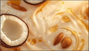 nourishing oils (coconut, shea butter) nourishing oils (coconut, shea butter)