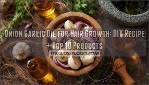 onion garlic oil hair growth onion garlic oil hair growth