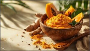 papaya and turmeric mask papaya and turmeric mask