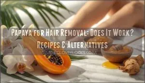 papaya for hair removal