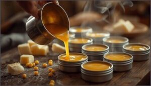 pouring and storing the finished balm pouring and storing the finished balm