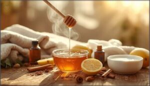 preparing a honey hair lightening mixture preparing a honey hair lightening mixture
