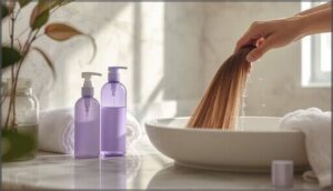 preparing hair for toning preparing hair for toning