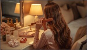 preparing long hair before bed preparing long hair before bed