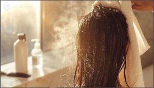 preparing your hair for gel application preparing your hair for gel application