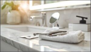 preparing your nose and tools before trimming preparing your nose and tools before trimming